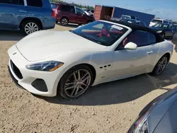 Carros salvage para piezas a la venta en subasta: 2019 Maserati Granturismo S