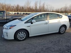 Salvage cars for sale from Copart Leroy, NY: 2015 Toyota Prius PLUG-IN