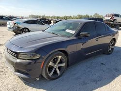 Salvage cars for sale at Houston, TX auction: 2017 Dodge Charger SE