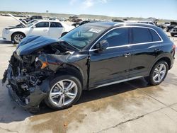 Audi q3 Premium s Line 45 salvage cars for sale: 2021 Audi Q3 Premium S Line 45