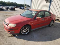 Salvage cars for sale at Apopka, FL auction: 2003 Saab 9-3 Linear