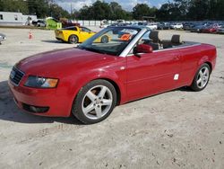 2003 Audi A4 1.8 Cabriolet en venta en Ocala, FL