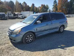 Honda Odyssey salvage cars for sale: 2007 Honda Odyssey EXL