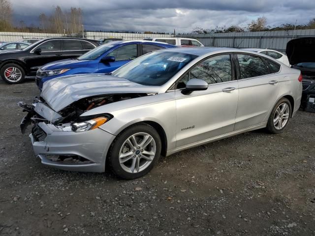 2018 Ford Fusion SE Hybrid