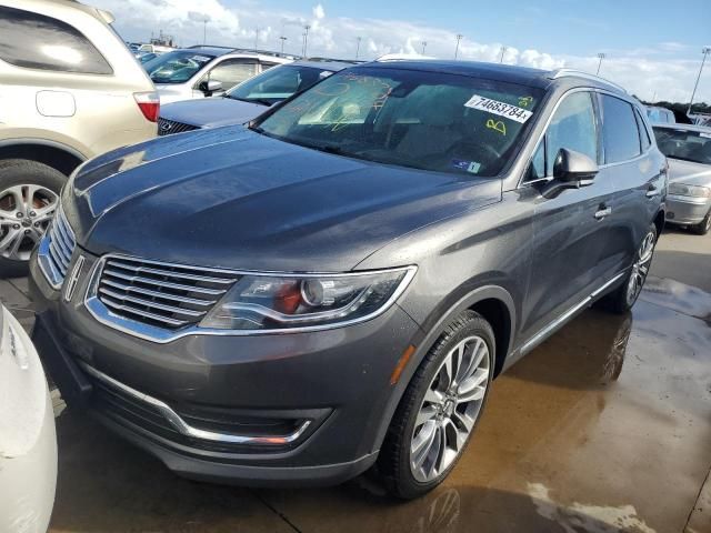 2018 Lincoln MKX Reserve