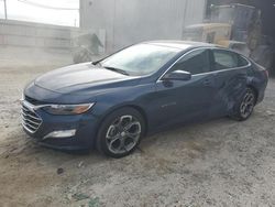 Salvage cars for sale at Jacksonville, FL auction: 2021 Chevrolet Malibu LT