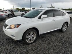 Salvage cars for sale at Riverview, FL auction: 2012 Lexus RX 450H