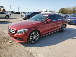 Salvage cars for sale at Oklahoma City, OK auction: 2018 Mercedes-Benz C300