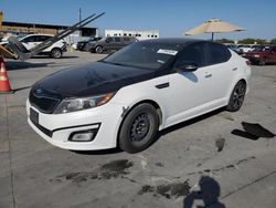 Salvage cars for sale at Grand Prairie, TX auction: 2015 KIA Optima LX