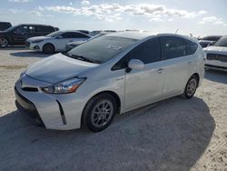 Salvage cars for sale from Copart Arcadia, FL: 2017 Toyota Prius V