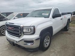 Salvage cars for sale at Arcadia, FL auction: 2016 GMC Sierra C1500