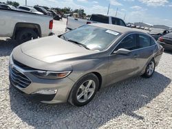 Salvage cars for sale at Temple, TX auction: 2022 Chevrolet Malibu LT