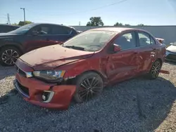 Mitsubishi salvage cars for sale: 2016 Mitsubishi Lancer GT