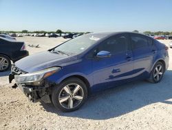 Salvage cars for sale at San Antonio, TX auction: 2018 KIA Forte LX