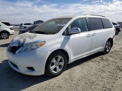 Salvage cars for sale at Antelope, CA auction: 2011 Toyota Sienna LE