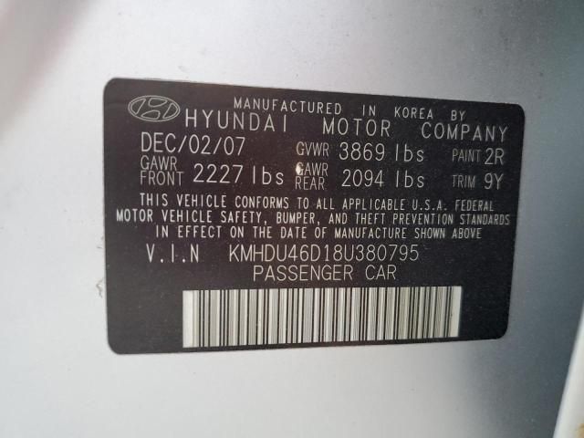 2008 Hyundai Elantra GLS