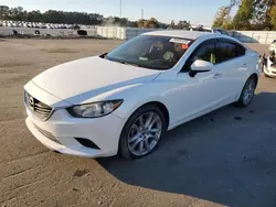 Vehiculos salvage en venta de Copart Dunn, NC: 2016 Mazda 6 Touring