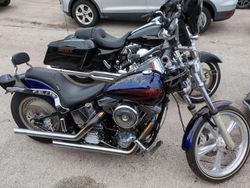 Salvage motorcycles for sale at Riverview, FL auction: 1995 Harley-Davidson Fxst Custom