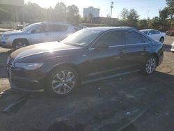 Salvage cars for sale at Gaston, SC auction: 2017 Audi A6 Premium Plus