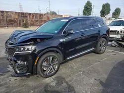 KIA salvage cars for sale: 2022 KIA Sorento SX Prestige