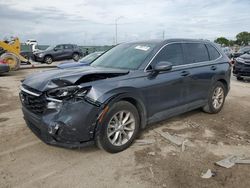 Salvage cars for sale at Homestead, FL auction: 2025 Honda CR-V EXL