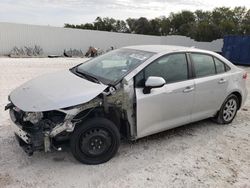 Toyota salvage cars for sale: 2020 Toyota Corolla LE