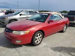 Salvage cars for sale at Riverview, FL auction: 2001 Toyota Camry Solara SE