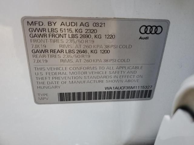 2021 Audi Q3 Premium 40