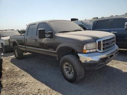 Salvage cars for sale at Houston, TX auction: 2003 Ford F350 SRW Super Duty