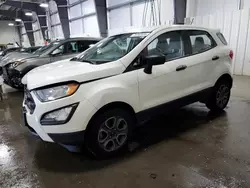 Ford Ecosport s salvage cars for sale: 2018 Ford Ecosport S