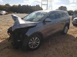 KIA Sorento lx salvage cars for sale: 2017 KIA Sorento LX