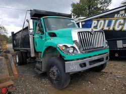 Salvage trucks for sale at Baltimore, MD auction: 2014 International 7000 7500