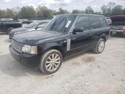 Land Rover salvage cars for sale: 2009 Land Rover Range Rover Supercharged