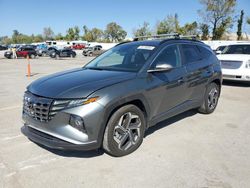 Salvage cars for sale at Bridgeton, MO auction: 2022 Hyundai Tucson SEL