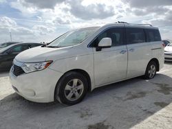 Salvage cars for sale at Arcadia, FL auction: 2016 Nissan Quest S