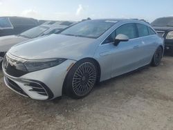 Salvage vehicles for parts for sale at auction: 2022 Mercedes-Benz EQS Sedan 580 4matic