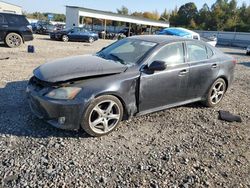 Salvage cars for sale at Memphis, TN auction: 2007 Lexus IS 250