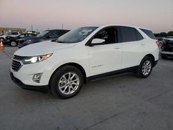 Salvage cars for sale at Grand Prairie, TX auction: 2020 Chevrolet Equinox LT