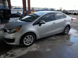 Salvage cars for sale at Riverview, FL auction: 2016 KIA Rio LX