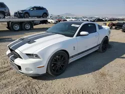 Ford Mustang Shelby gt500 salvage cars for sale: 2014 Ford Mustang Shelby GT500