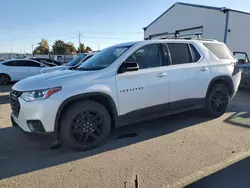 Chevrolet salvage cars for sale: 2021 Chevrolet Traverse LT