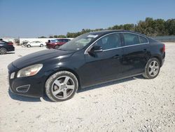 Salvage cars for sale at New Braunfels, TX auction: 2013 Volvo S60 T5