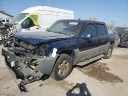 Chevrolet Avalanche salvage cars for sale: 2002 Chevrolet Avalanche K1500