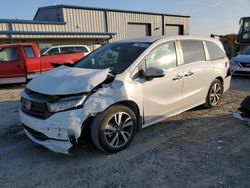 Salvage cars for sale at Earlington, KY auction: 2024 Honda Odyssey Touring