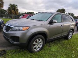 Flood-damaged cars for sale at auction: 2011 KIA Sorento Base