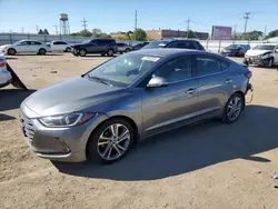 Salvage cars for sale at Chicago Heights, IL auction: 2017 Hyundai Elantra SE