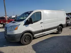 Salvage cars for sale from Copart Indianapolis, IN: 2015 Ford Transit T-250