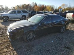 Infiniti Vehiculos salvage en venta: 2019 Infiniti Q50 Luxe