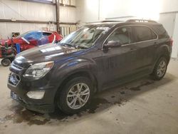 Salvage cars for sale from Copart Nisku, AB: 2016 Chevrolet Equinox LT