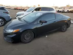 Salvage cars for sale at Brighton, CO auction: 2015 Honda Civic LX